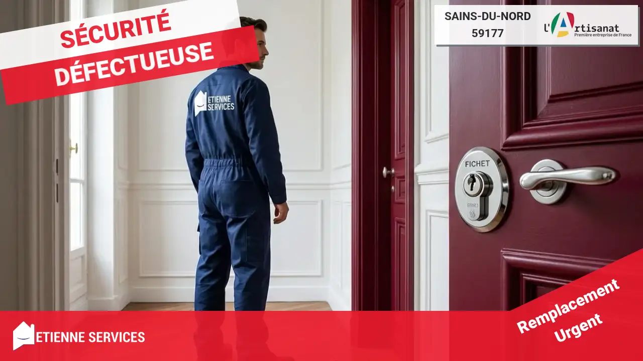 Service de Dépannage de Serrurerie Rapide à Sains-du-Nord (59177)