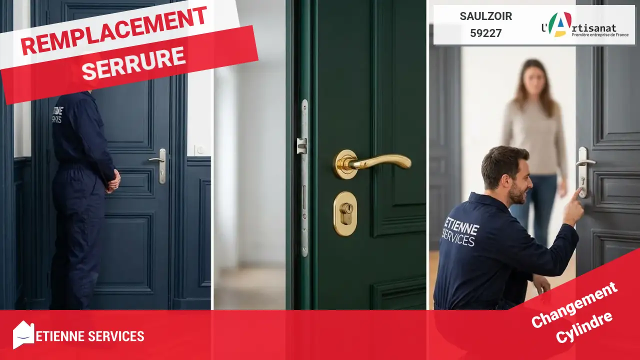 Dépannage de serrurerie en urgence, le savoir-faire de votre serrurier à Saulzoir