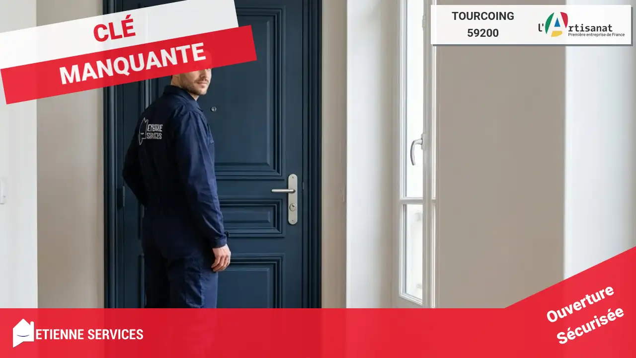 Ouverture de Porte par votre Serrurier à Tourcoing (59200) – Intervention Rapide 7j/7