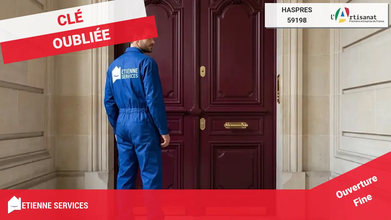 Ouverture de porte claquée ou fermée à clé par votre serrurier à Haspres (59198)