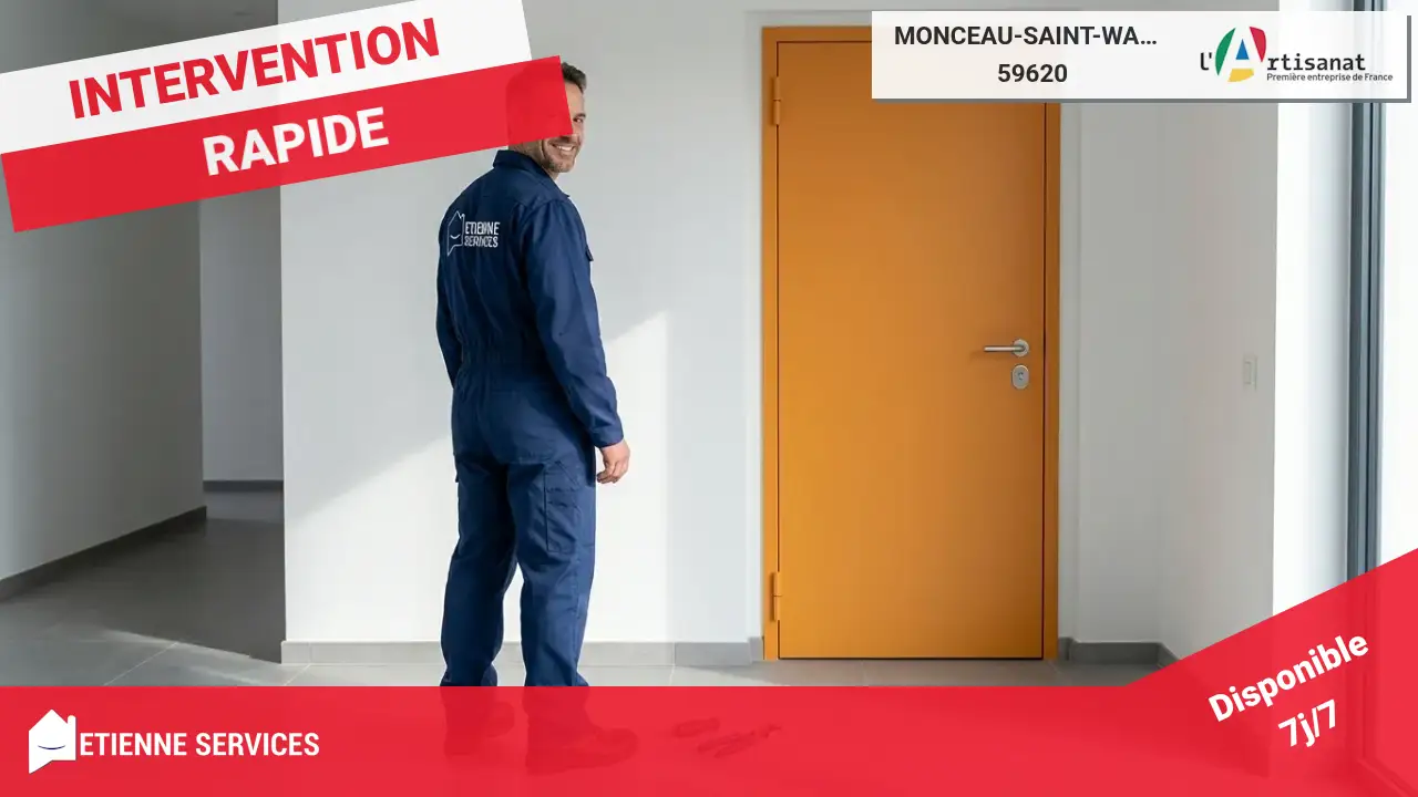 Dépannage et Installation par votre Serrurier à Monceau-Saint-Waast