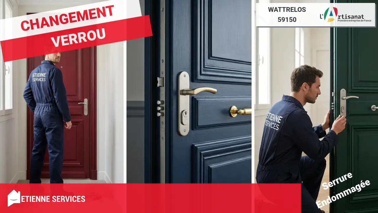 Service de Dépannage Serrurier en Urgence à Wattrelos (59150)
