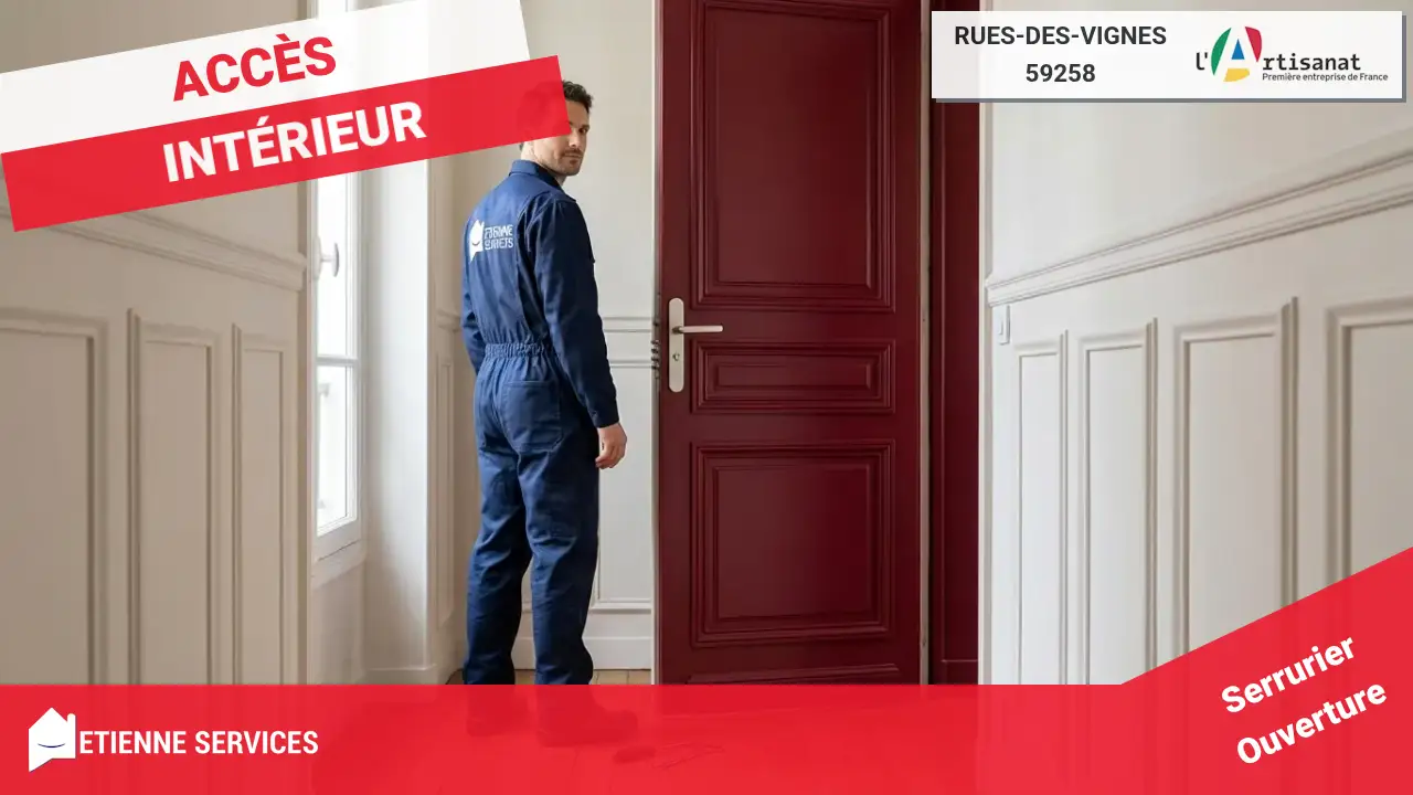Service d'Ouverture de Porte par votre Serrurier à Rues-des-Vignes