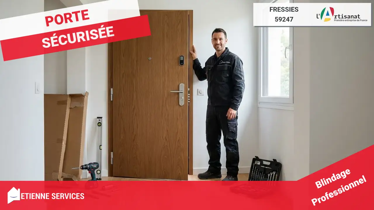 Expert en Porte Blindée : Votre Serrurier à Fressies (59247) pour une Protection Optimale