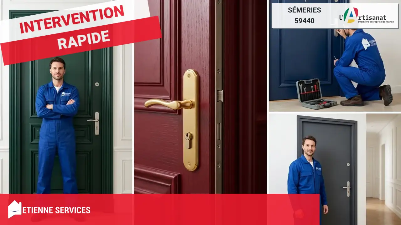 Service de Dépannage et Installation par votre Serrurier Sémeries (59440)