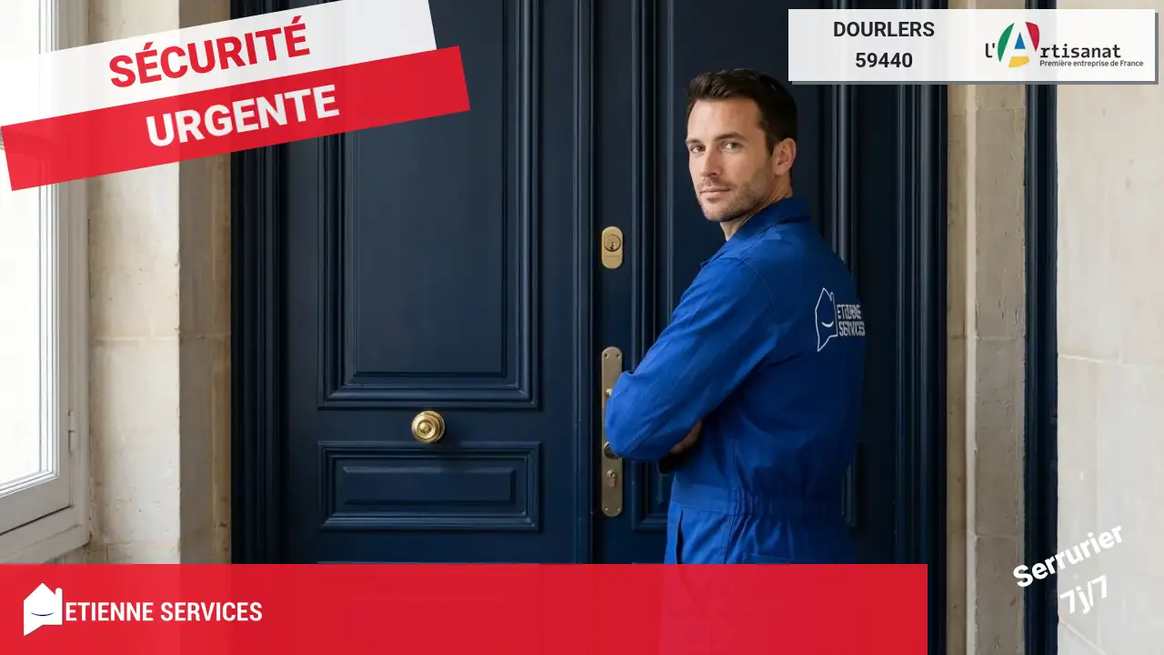 Dépannage et Installation par votre Serrurier Dourlers (59440)