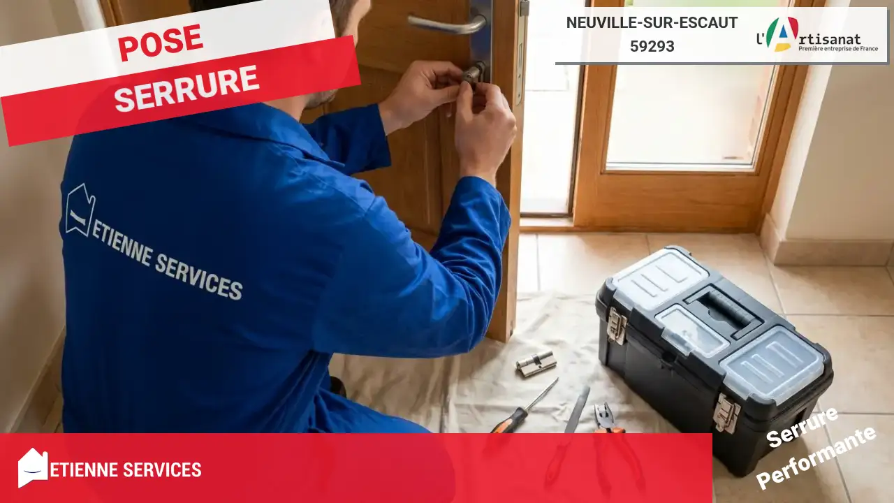 Installation et Remplacement de Serrure : Serrurier à Neuville-sur-Escaut