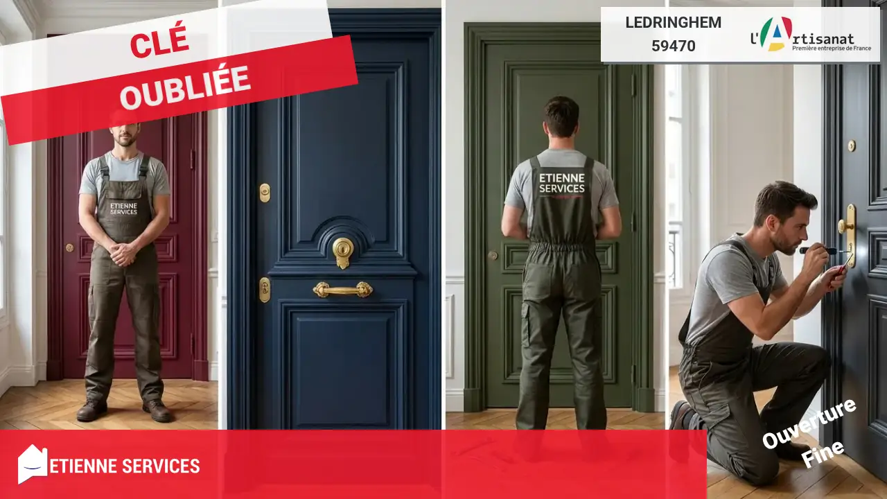 Ouverture de Porte par votre Serrurier à Ledringhem (59470)