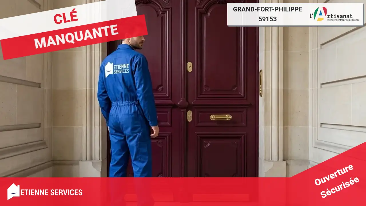 Ouverture de porte à Grand-Fort-Philippe (59153) par votre serrurier expert