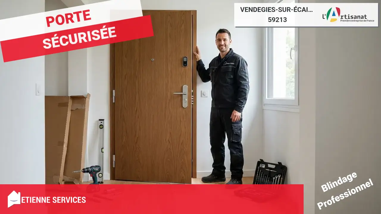Installation et Remplacement de Porte Blindée par un Serrurier à Vendegies-sur-Écaillon