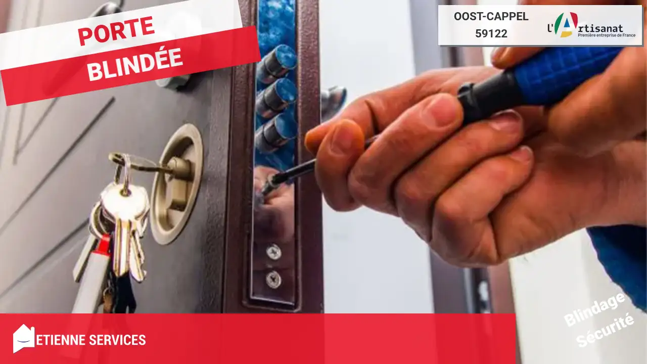 Serrurier pour Porte Blindée à Oost-Cappel (59122) : Pose et Remplacement