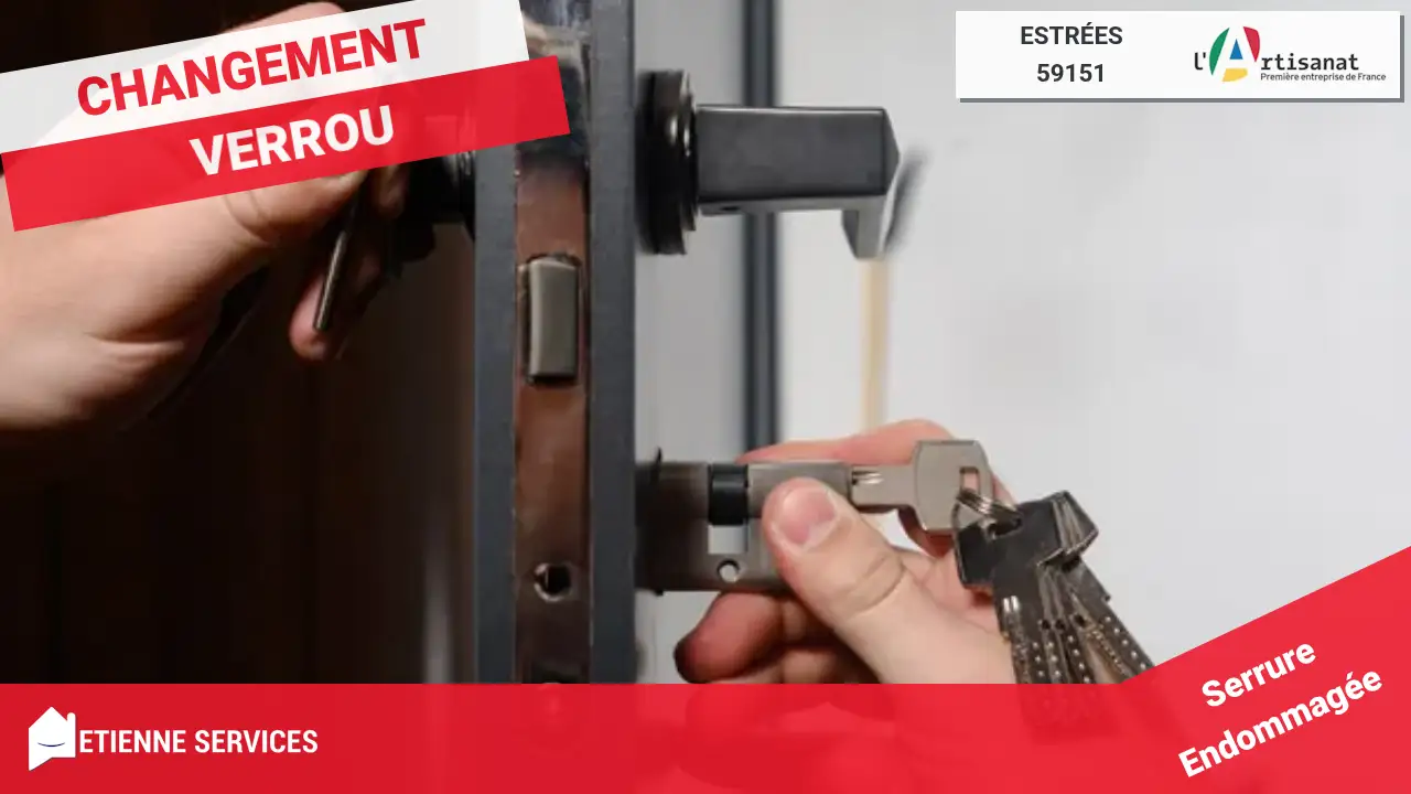 Dépannage d'Urgence Serrurier à Estrées (59151) : Intervention Rapide 7j/7 pour Tous Problèmes