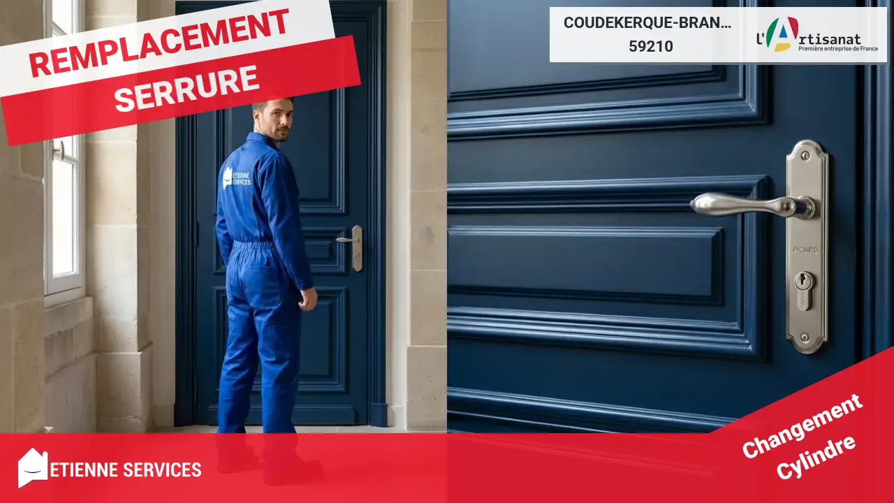 Service de Dépannage Serrurerie Complet à Coudekerque-Branche