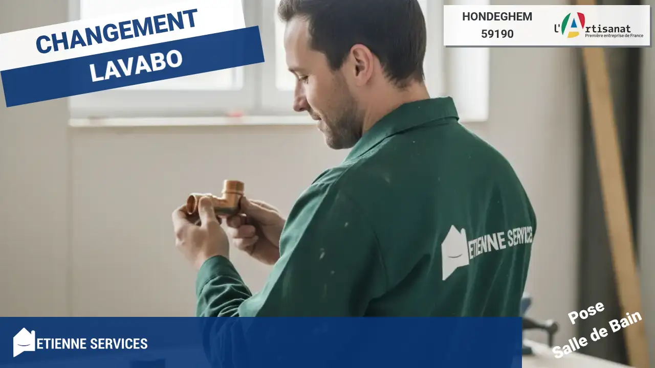 Installation de sanitaire par un plombier professionnel à Hondeghem-59190