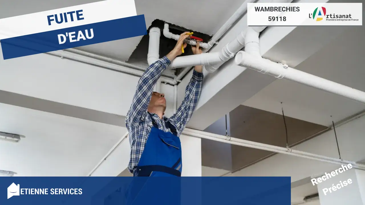 Réparation de Fuite d'Eau Efficace par votre Plombier à Wambrechies (59118)
