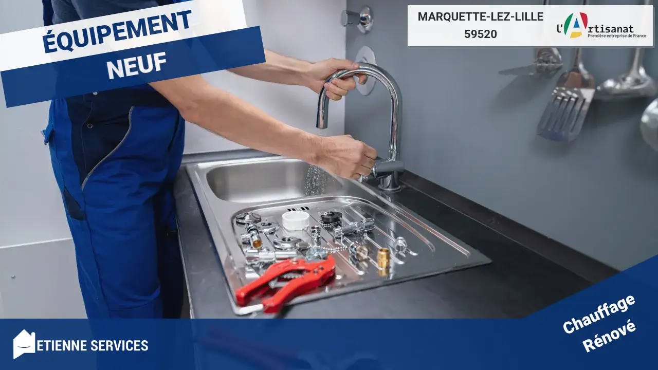 Installation de Sanitaire de Qualité avec votre Plombier à Marquette-lez-Lille