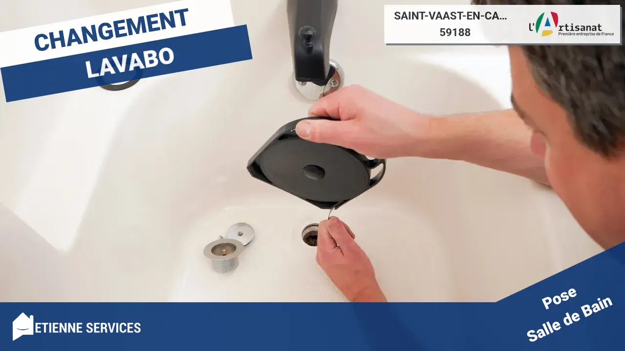 Installation de Sanitaire par votre Plombier à Saint-Vaast-en-Cambrésis