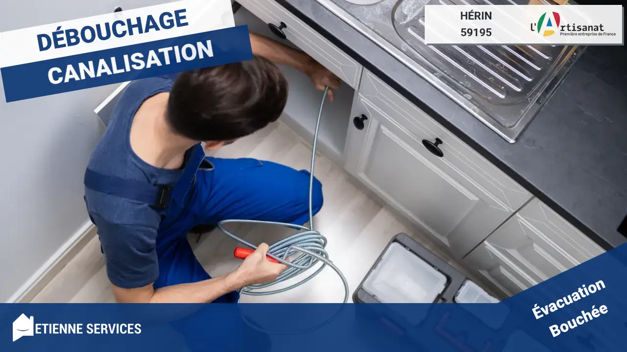Débouchage de canalisation : Service efficace par votre plombier Hérin (59195)