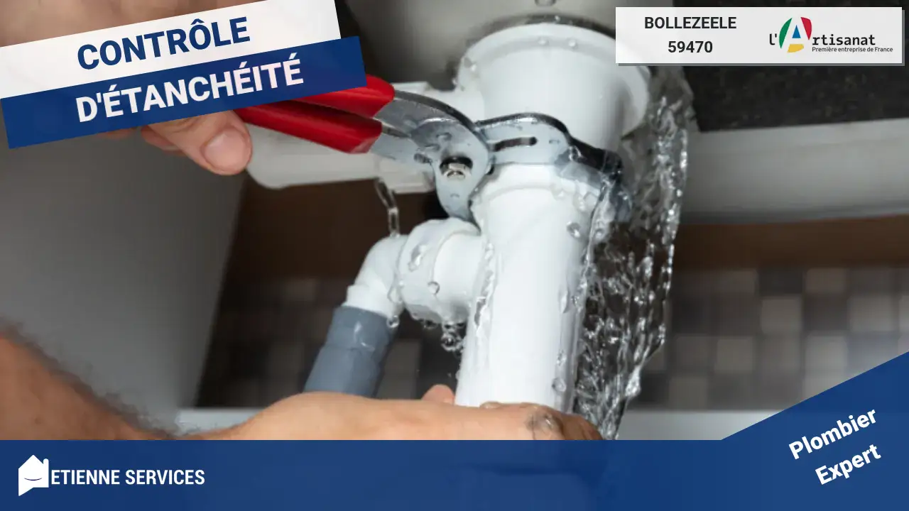 Réparation de Fuite d'Eau par votre Plombier à Bollezeele (59470)