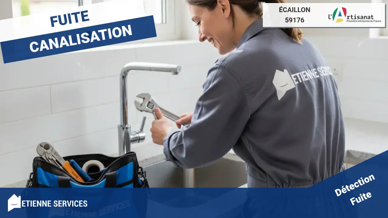 Réparation de Fuite d'Eau par nos Plombiers à Écaillon (59176) : Intervention 7j/7