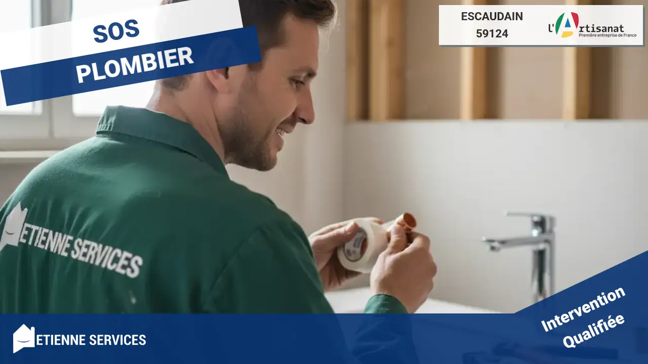 Dépannage et installation de plomberie à Escaudain : Urgence Plombier 7j/7