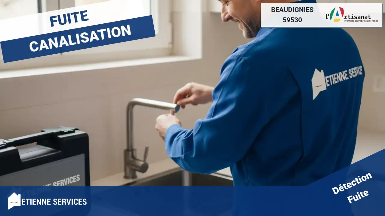 Réparation de Fuite d'Eau par Plombier à Beaudignies (59530)