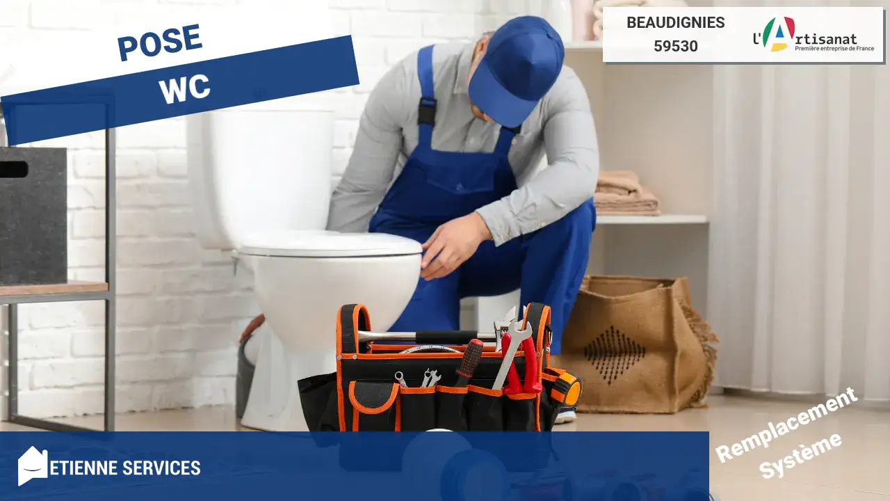 Installation de Sanitaire par votre Plombier à Beaudignies (59530)