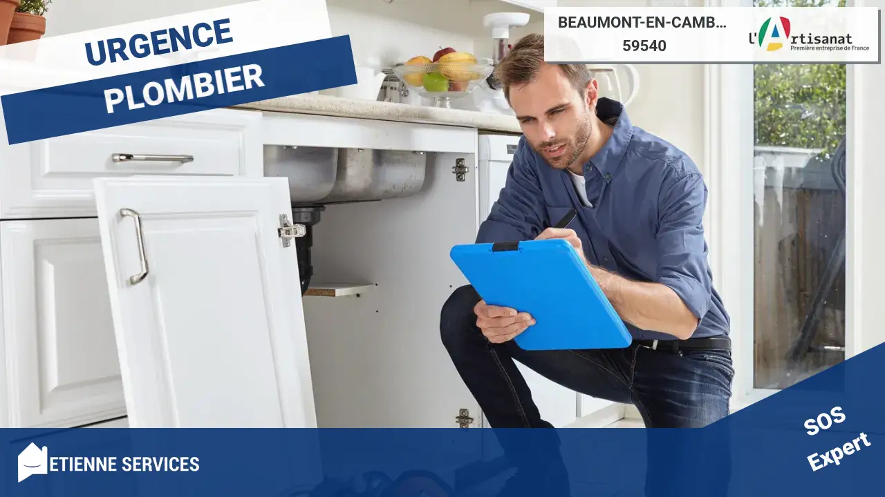 Dépannage et Installation : Votre Plombier à Beaumont-en-Cambrésis (59540)