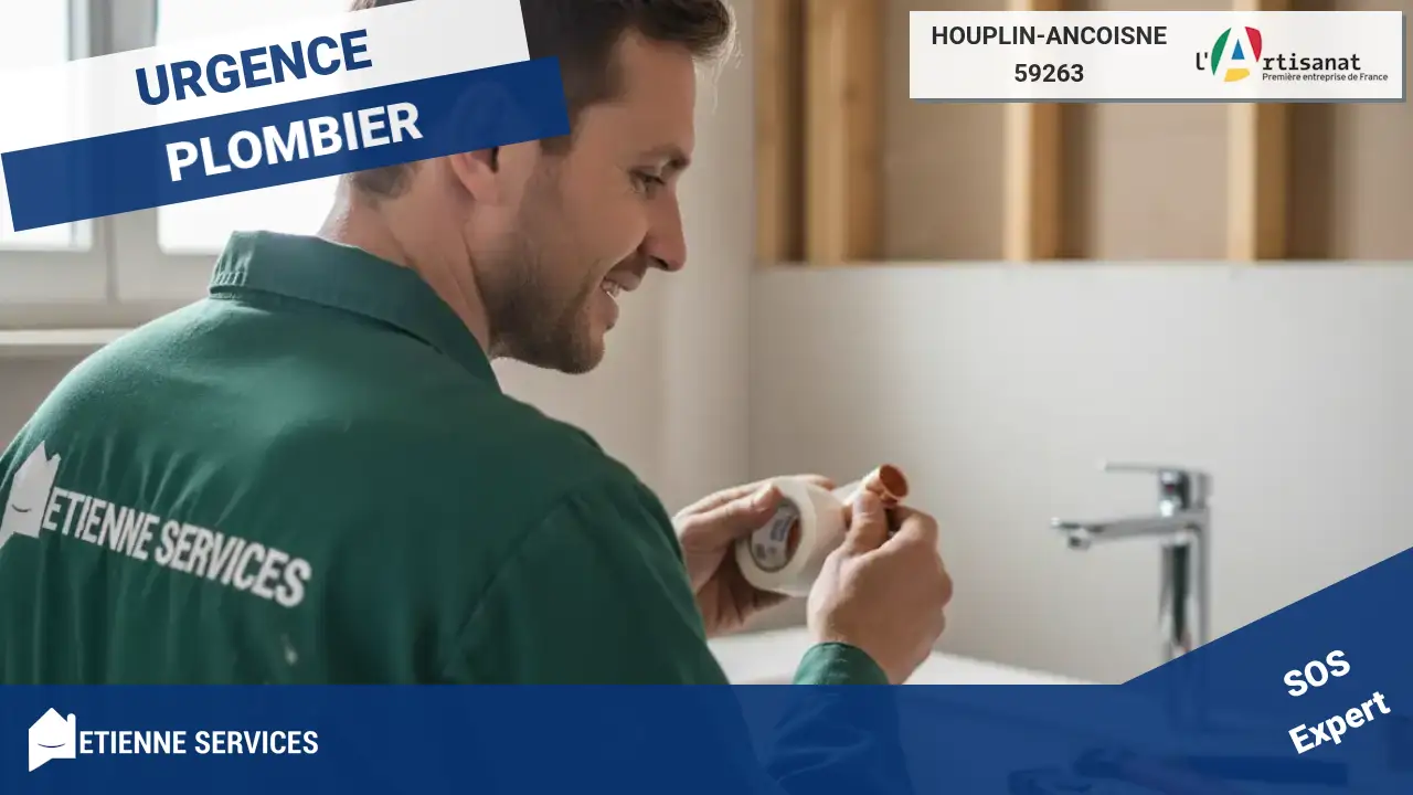 Dépannage et Installation par votre Plombier à Houplin-Ancoisne (59263)