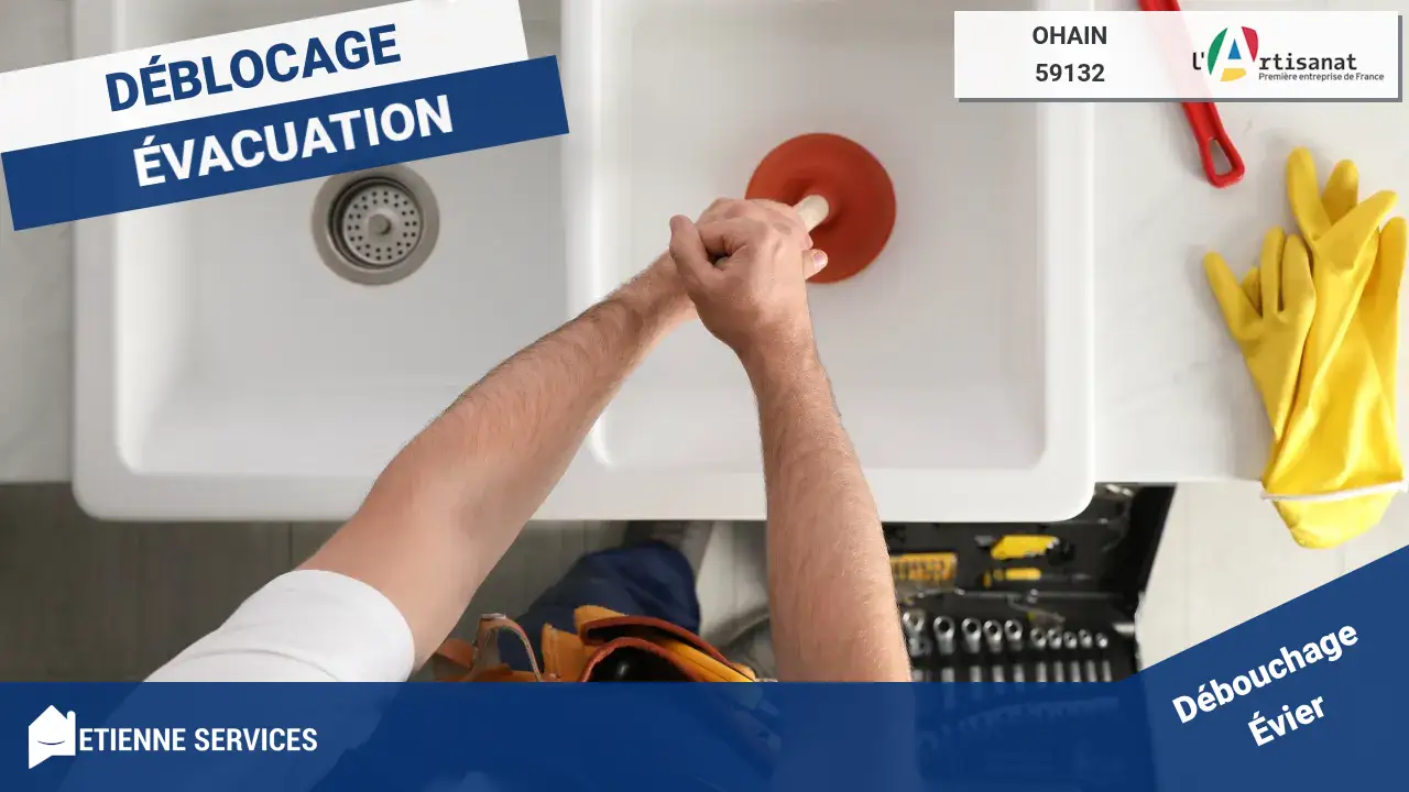 Service de Débouchage de Canalisation Rapide par Plombier à Ohain 59132