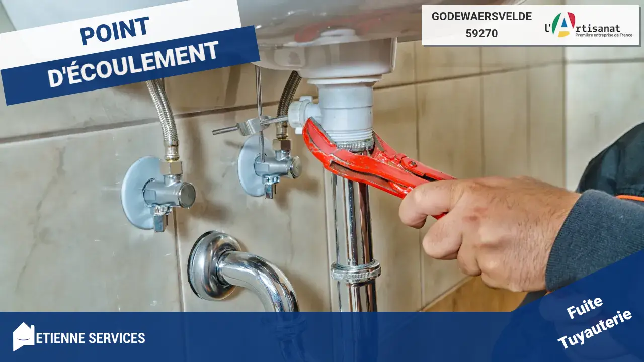 Réparation de Fuite d'Eau Urgente par votre Plombier à Godewaersvelde (59270)