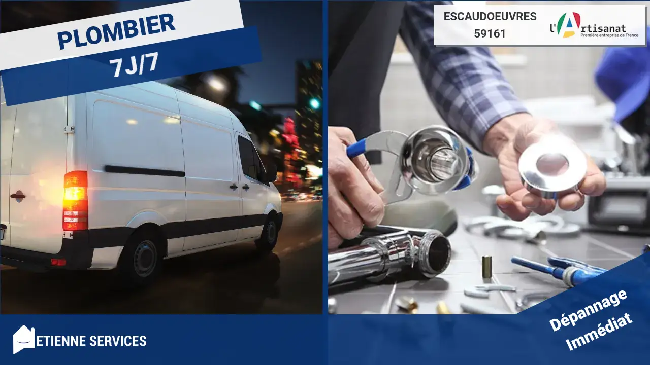 Dépannage et Installation : Votre Plombier à Escaudoeuvres (59161) de Confiance