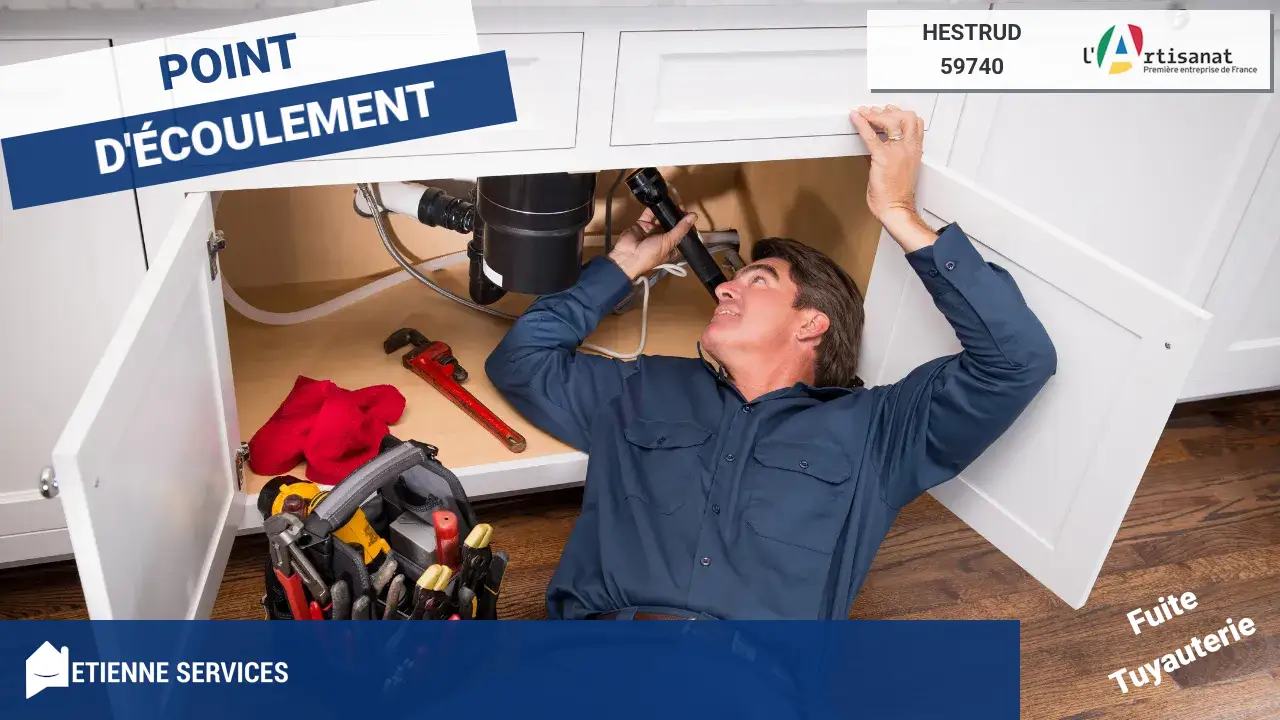 Réparation de Fuite d'Eau Rapide par notre Plombier à Hestrud (59740)
