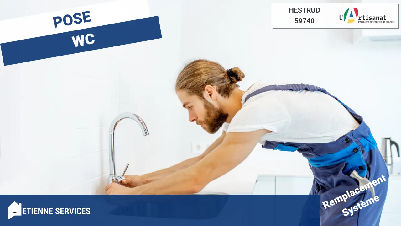 Installation de Sanitaire par votre Plombier à Hestrud (59740) et alentours