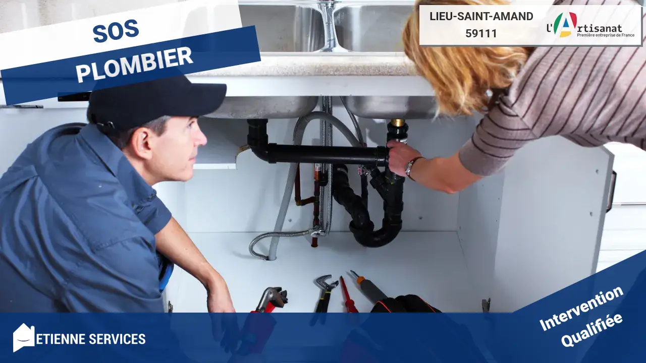 Dépannage et Installation Plomberie par votre Plombier à Lieu-Saint-Amand