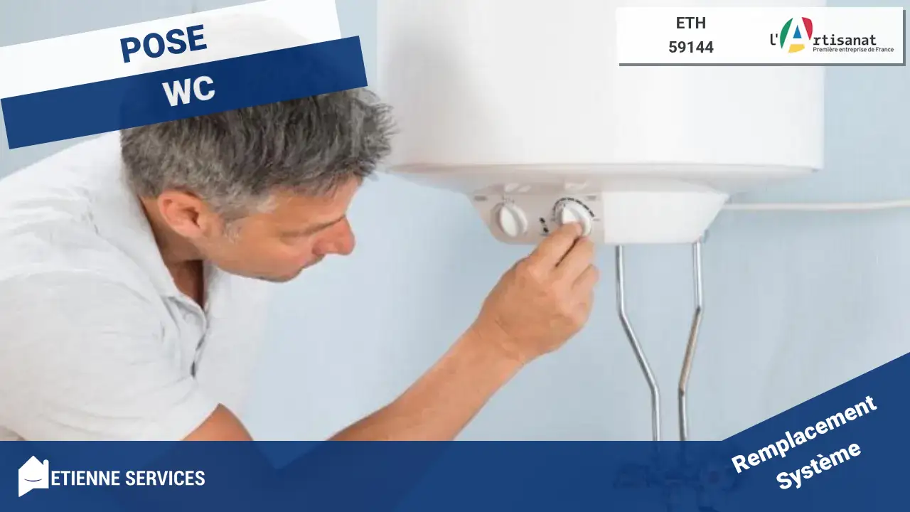 Installation de sanitaire professionnelle par un plombier à Eth (59144)