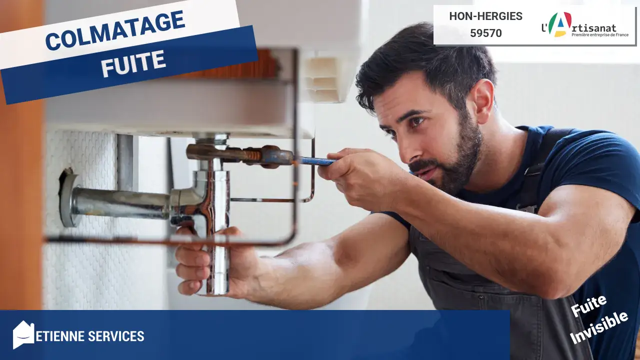 Réparation rapide de fuite d'eau par votre plombier à Hon-Hergies