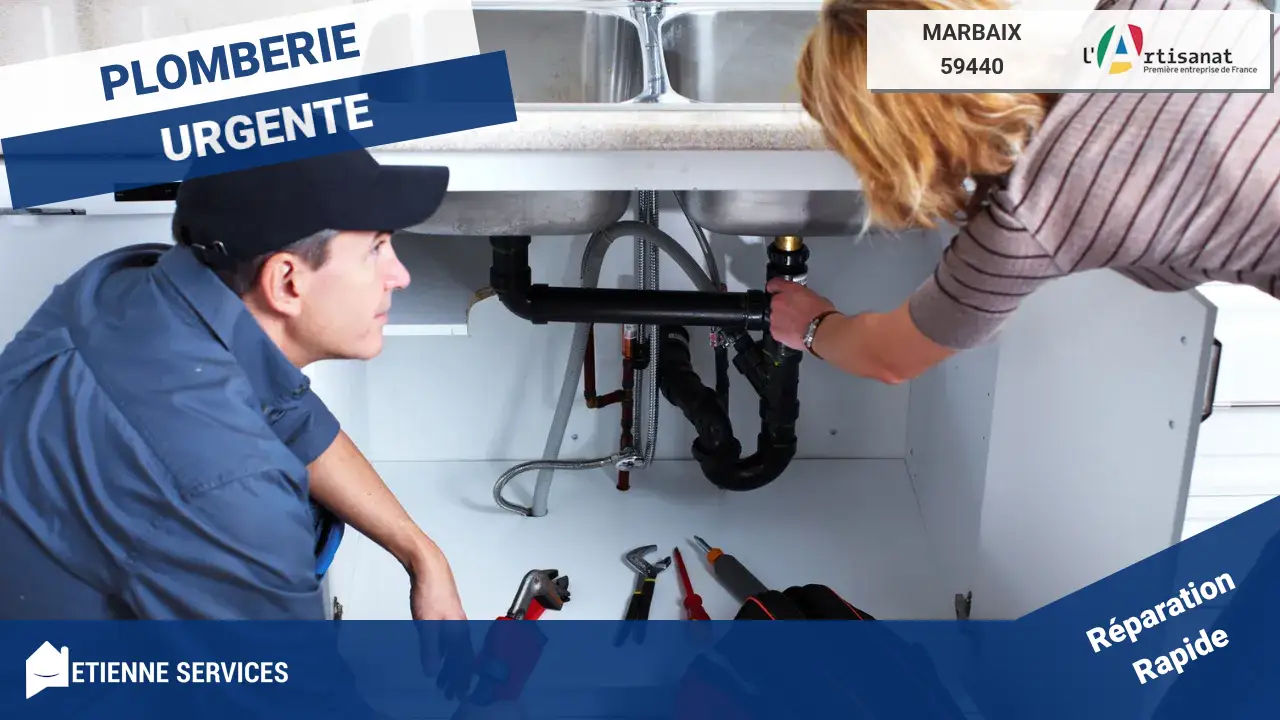 Dépannage et Installation par votre Plombier à Marbaix (59440)
