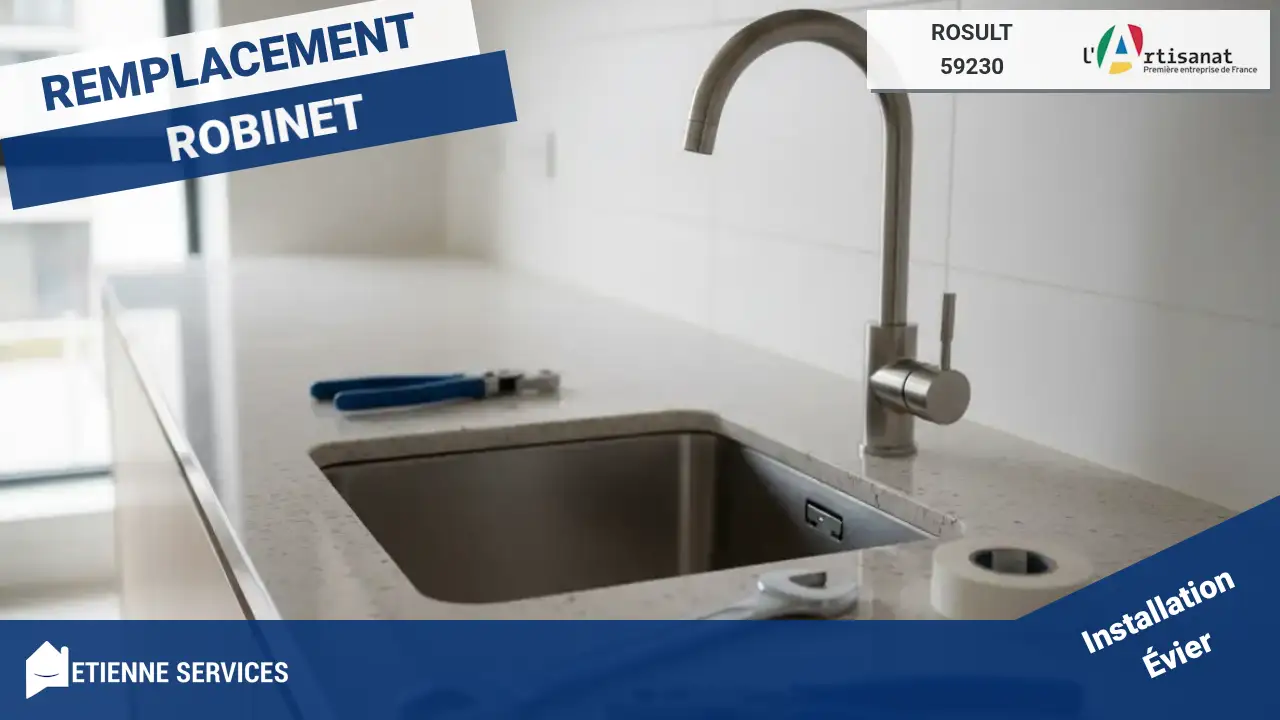 Installation de sanitaire de qualité par votre plombier à Rosult (59230)