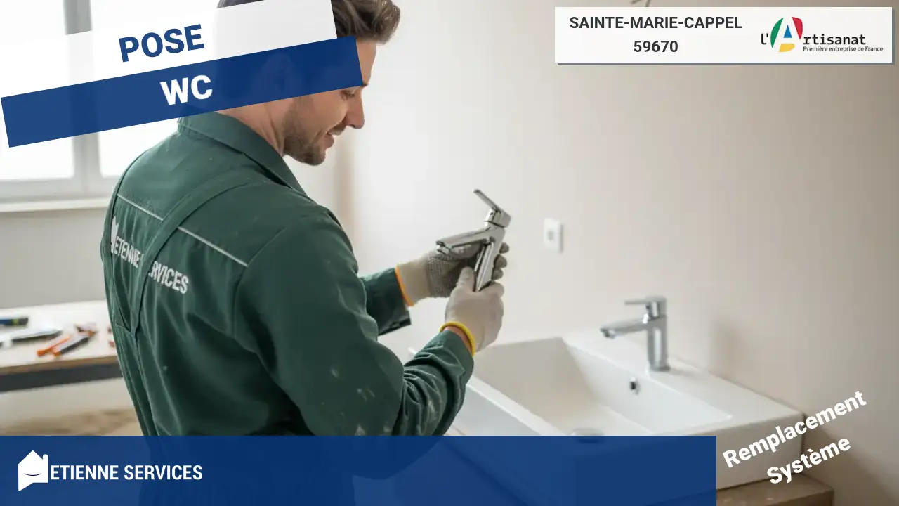 Services d'Installation de Sanitaire par un Plombier à Sainte-Marie-Cappel