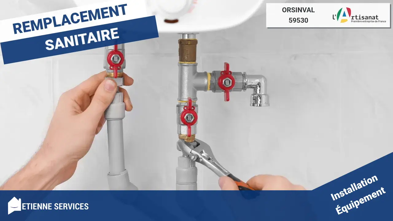 Installation de Sanitaire Complète par votre Plombier à Orsinval