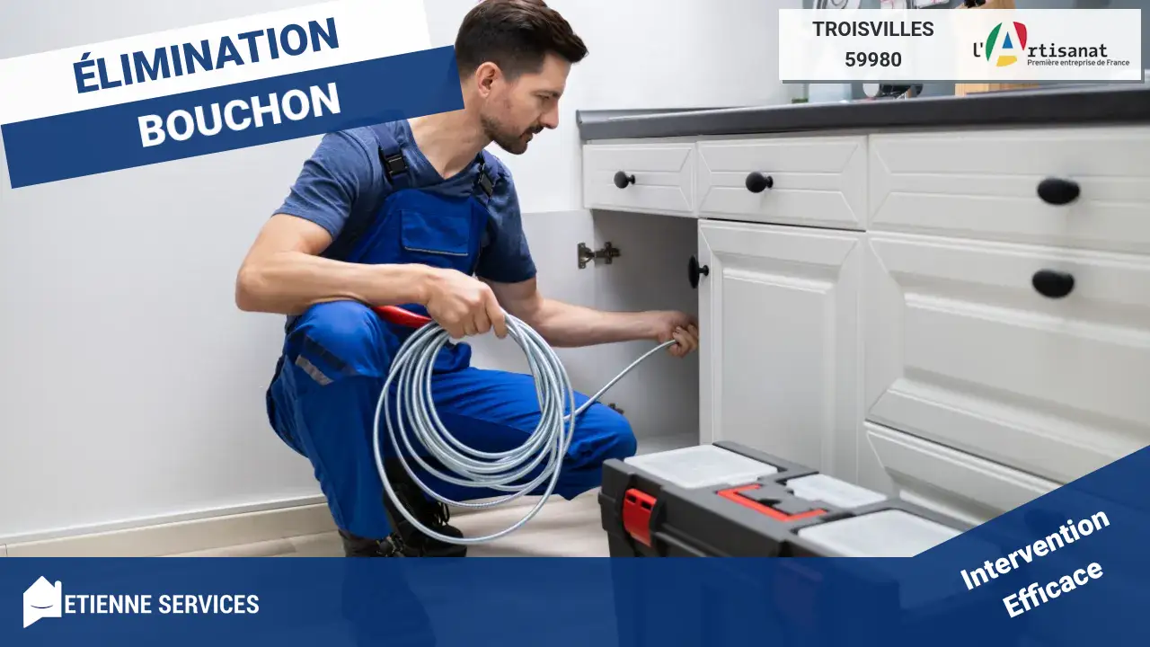 Débouchage de Canalisation Efficace - Votre Plombier à Troisvilles (59980)