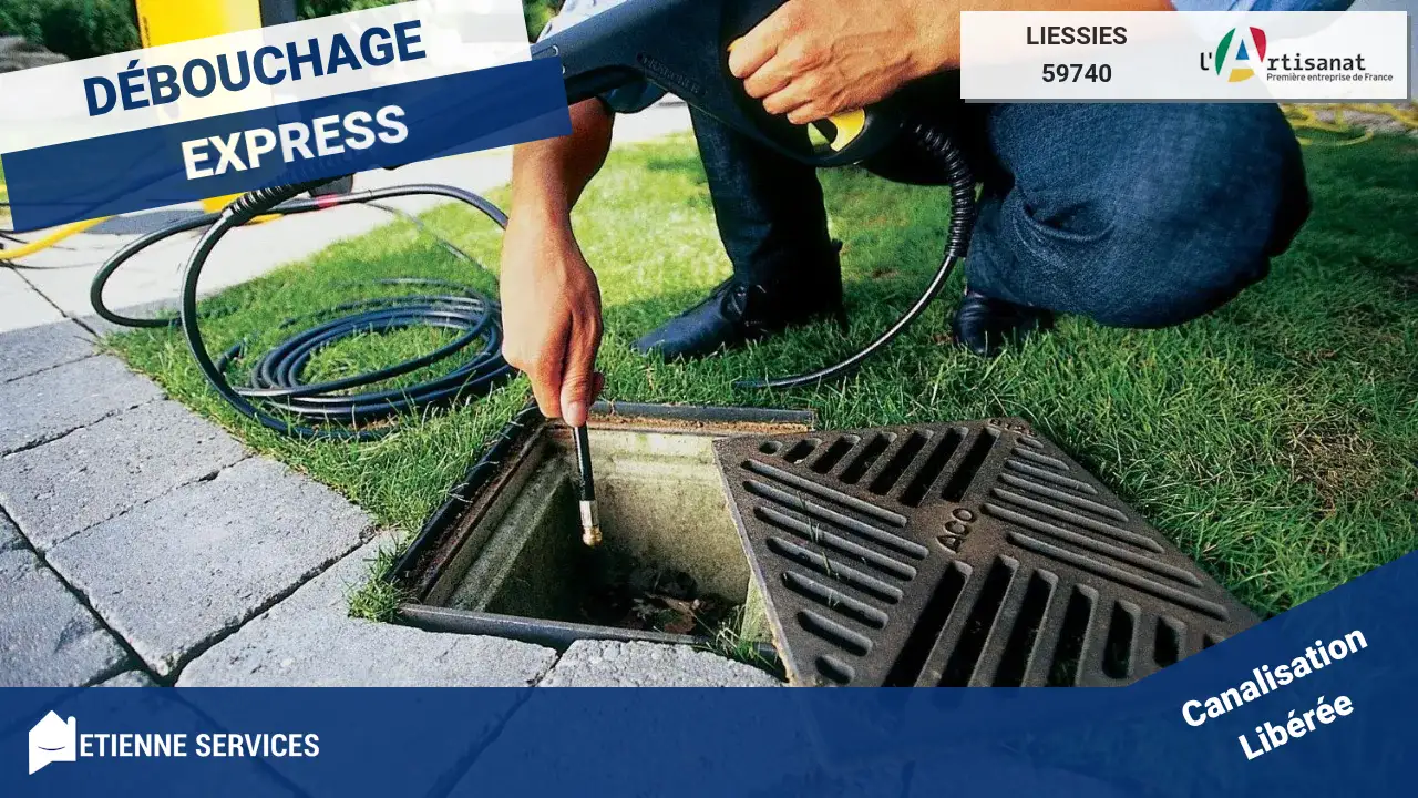 Service de Débouchage de Canalisation par Plombier à Liessies