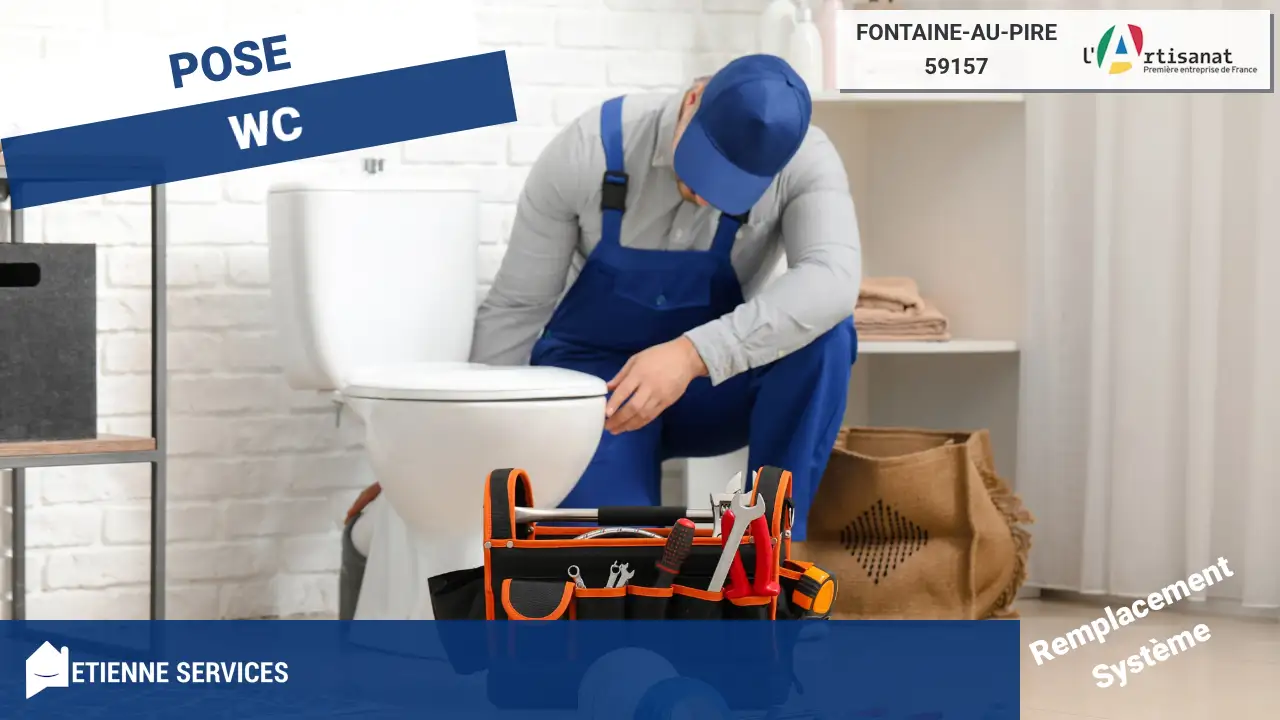 Installation de sanitaire de qualité avec votre plombier de Fontaine-au-Pire