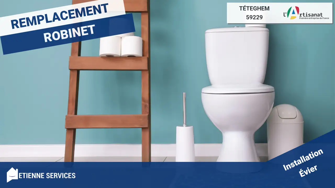 Plombier Téteghem : Pose et Installation de Sanitaires à Téteghem (59229)