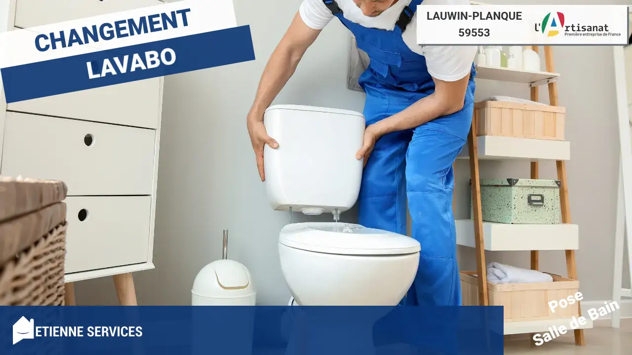 Installation et Rénovation de Sanitaire par votre Plombier à Lauwin-Planque