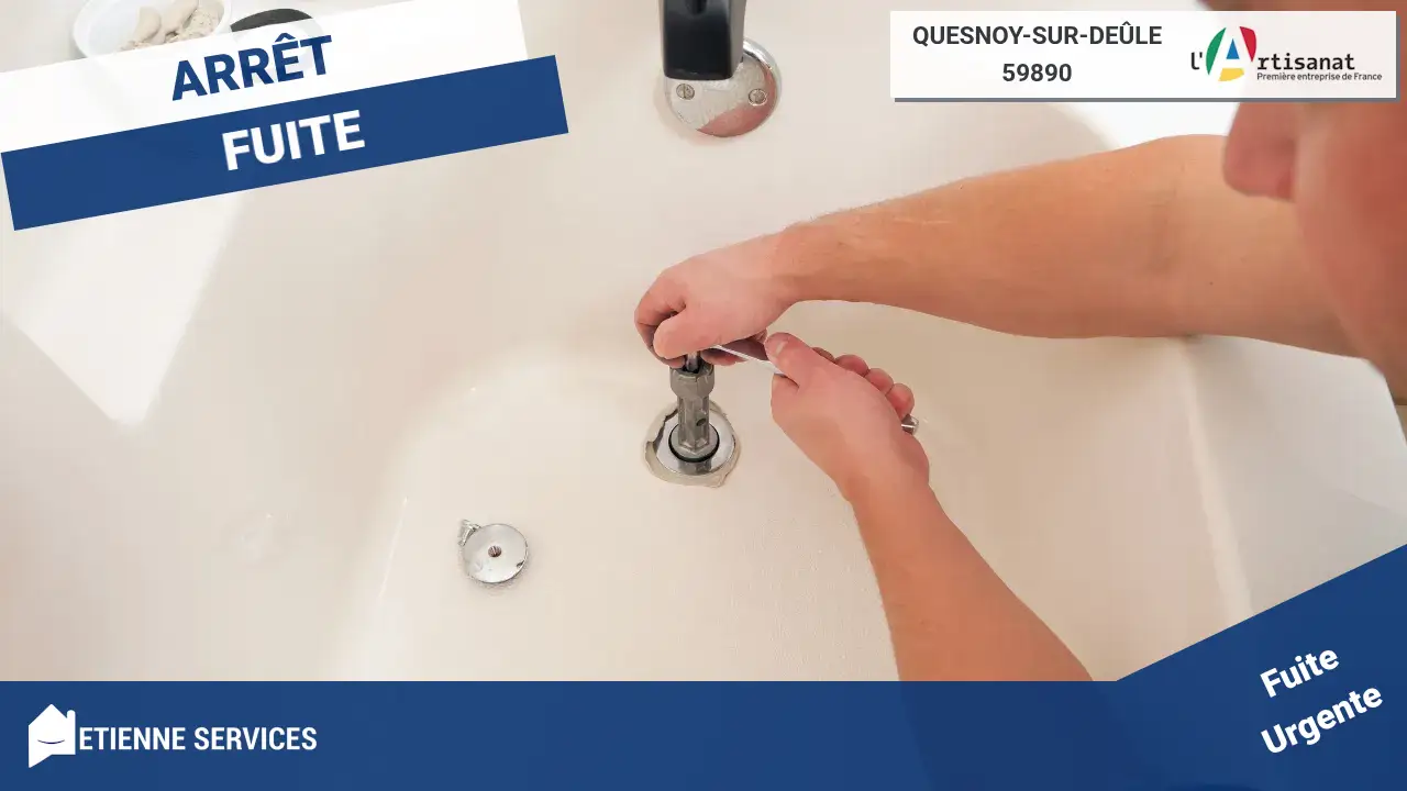 Réparation de fuite d'eau : Plombier à Quesnoy-sur-Deûle (59890)