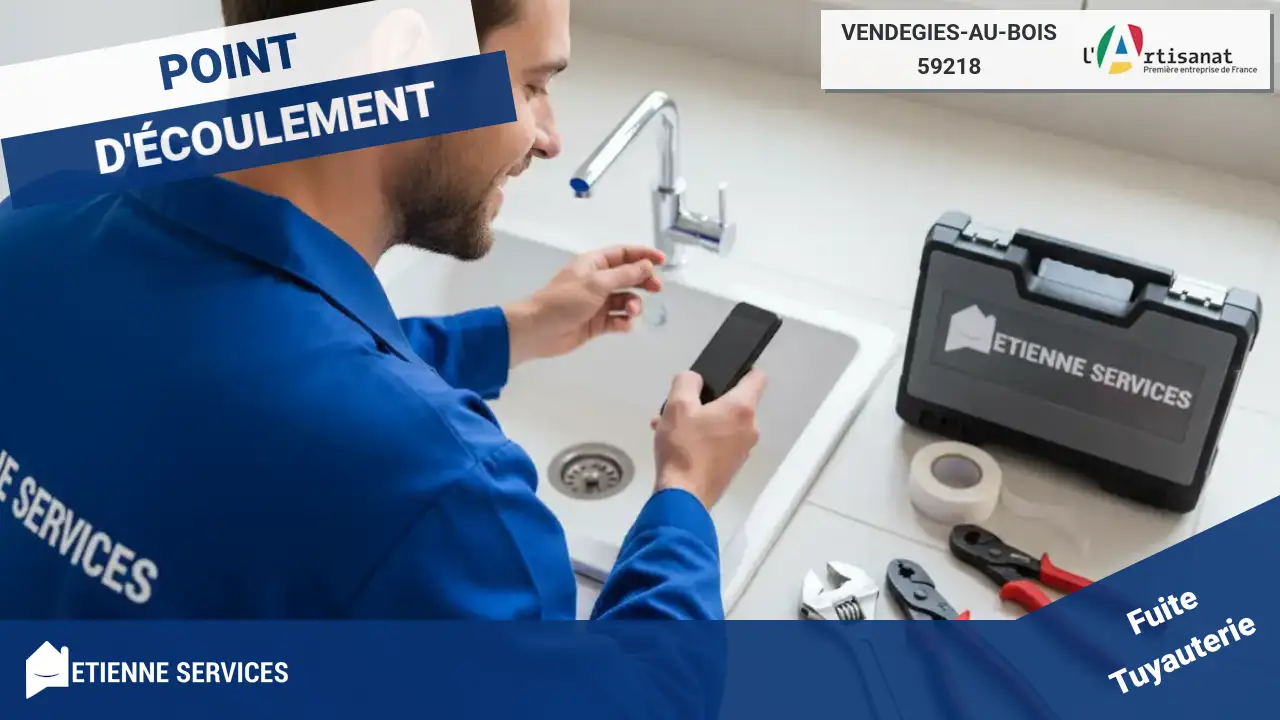 Réparation de fuite d'eau par votre plombier à Vendegies-au-Bois (59218)