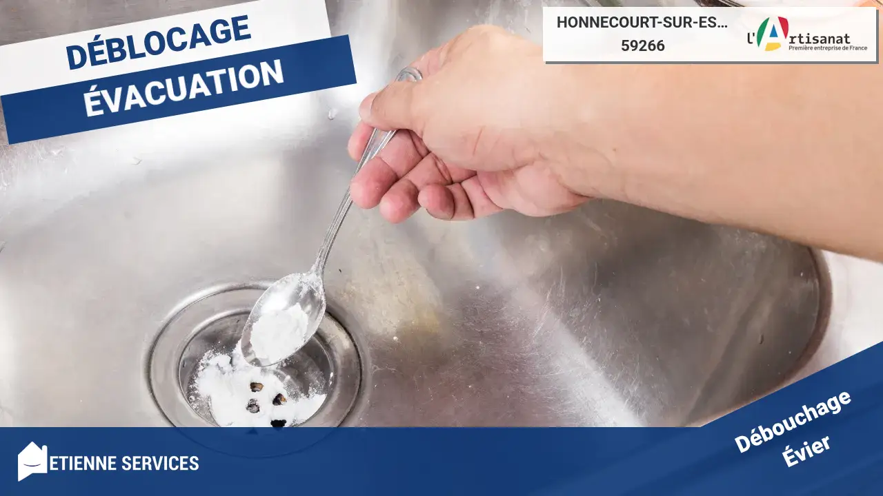 Débouchage de Canalisation par votre Plombier à Honnecourt-sur-Escaut (59266)