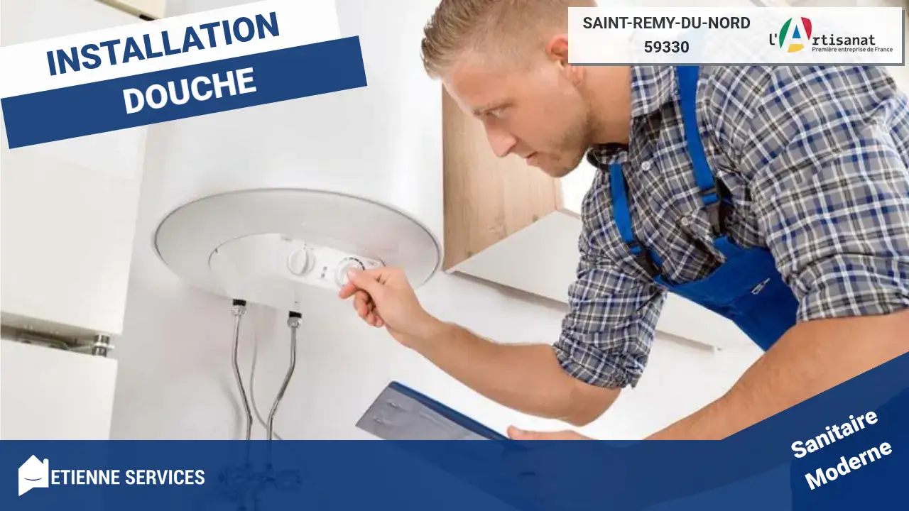 Installation de sanitaire par votre plombier à Saint-Remy-du-Nord (59330)